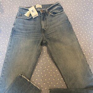 Doen Light Blue Straight Leg Jeans